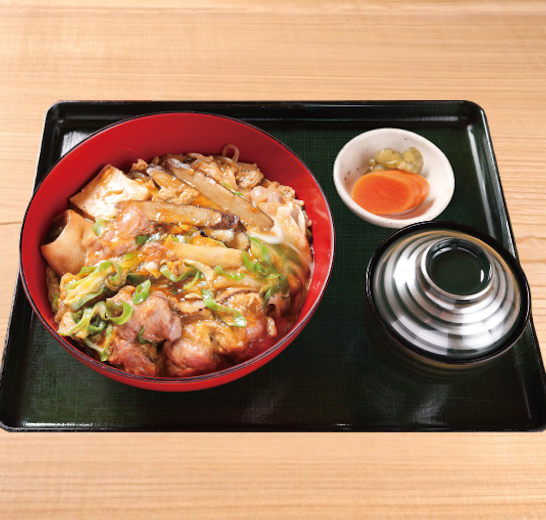 大山どりの京風すき焼き丼