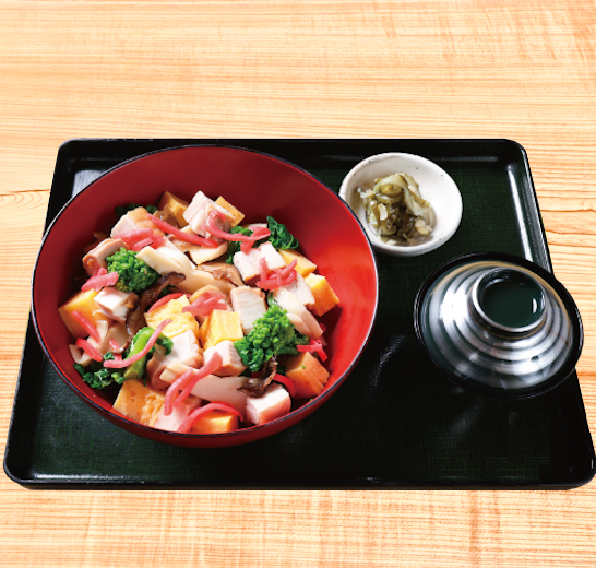 大山鶏のちらし寿司