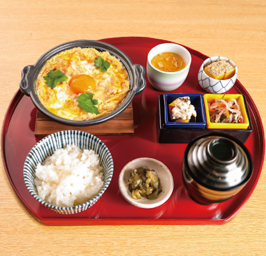 大山鶏の柳川御膳