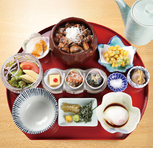 鶏のひつまぶし御膳